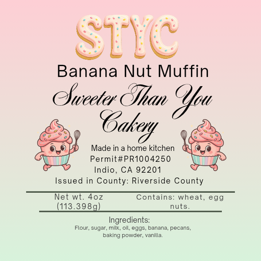 Banana Nut Muffin