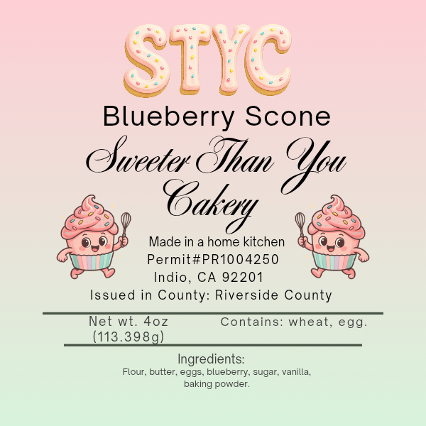 Blueberry Scone