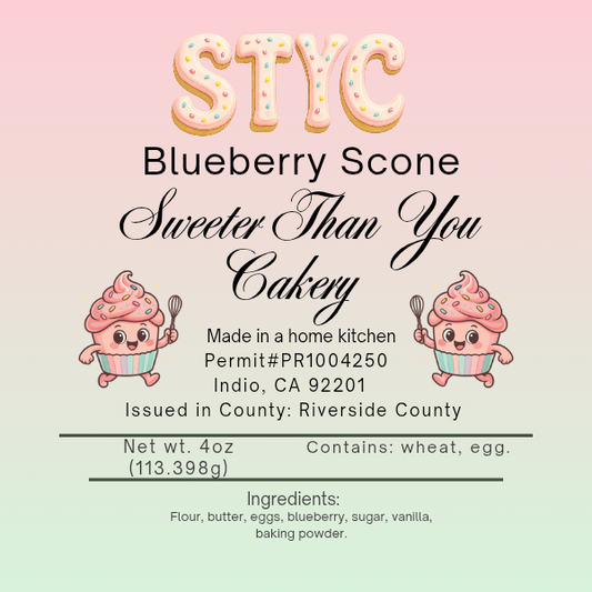 Blueberry Scone