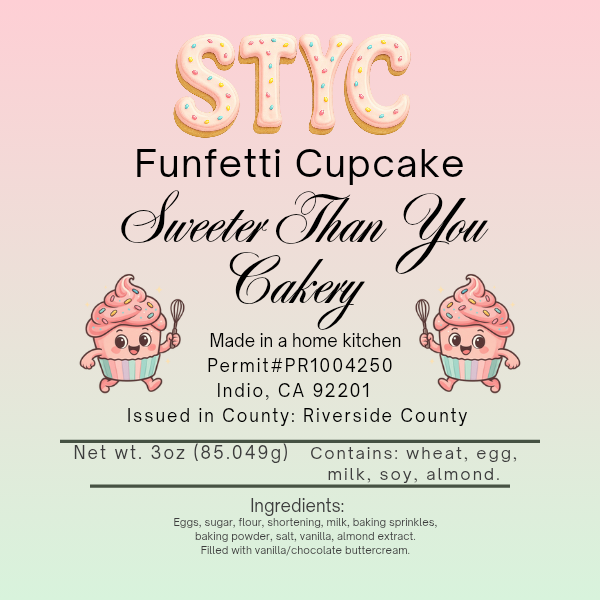 Funfetti Cupcake