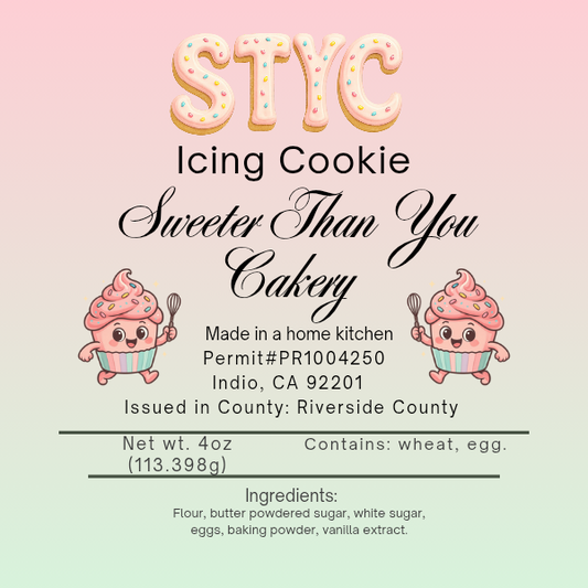 Icing Cookie